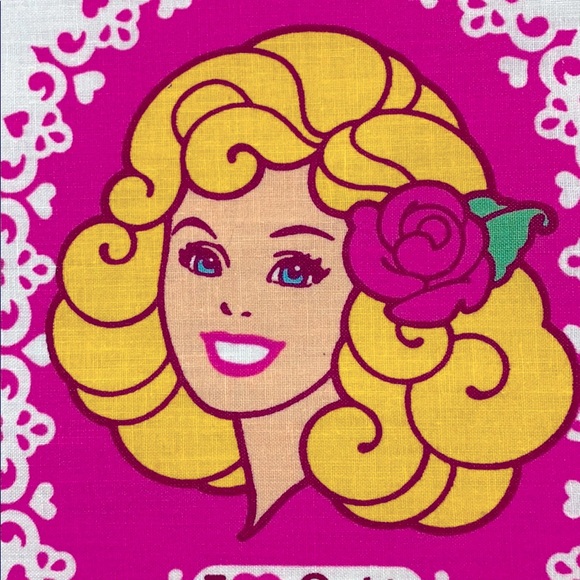 SET 2 ❤️ BARBIE 1982 You Make DOLL Ornament Pillow Collector Mattel Vintage Sew - Picture 6 of 12